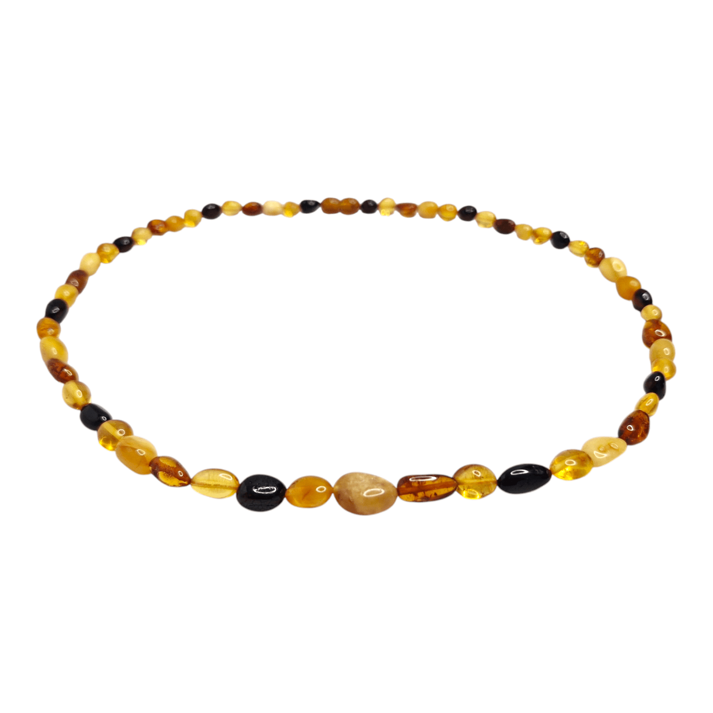 Amber Beads 'Multi Shade '.Vintage - Natural - Amber - Bean - Jewelry - Baltic Mystery | Amber Jewelry