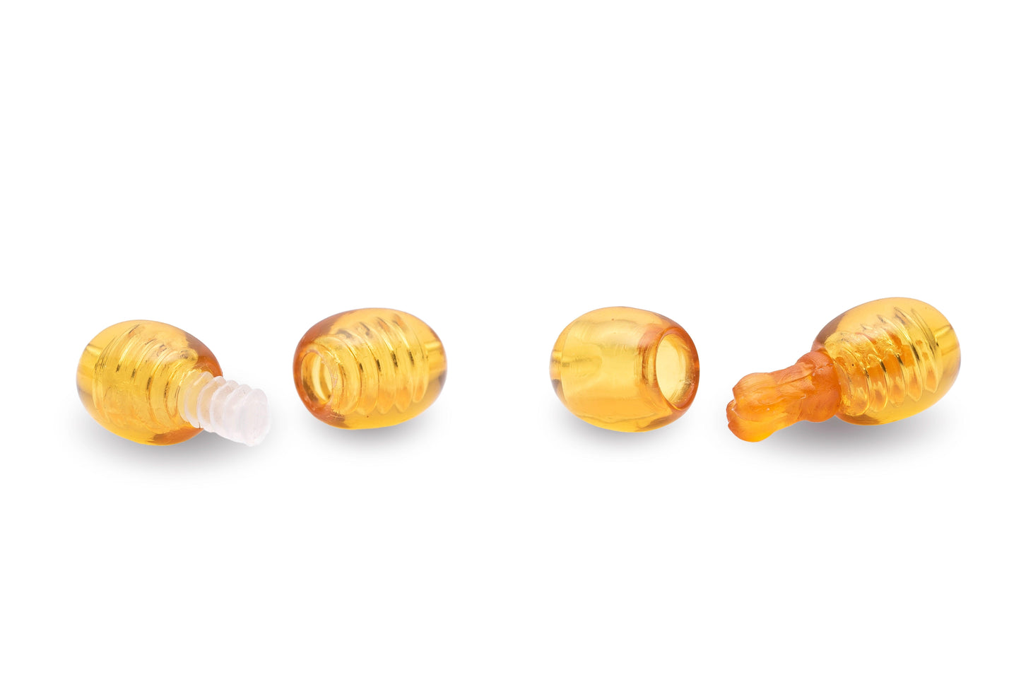 Amber Necklace 'Polished Lemon Set'. Baltic - Amber - Jewelry