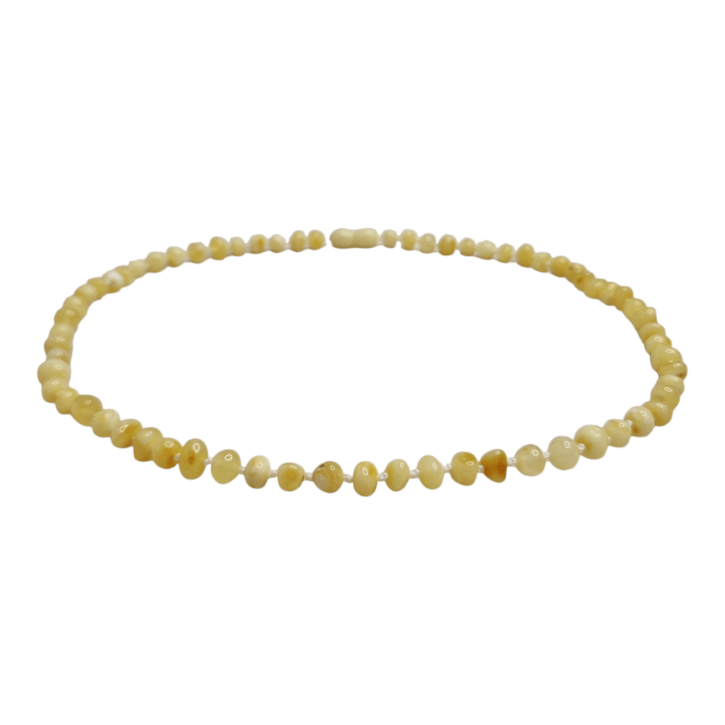 Natural White Amber Necklace - Baltic Mystery | Amber Jewelry