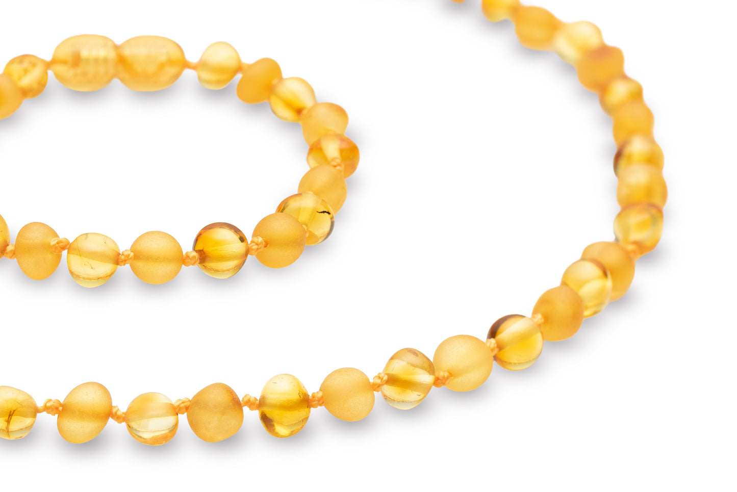 Polished / Raw Amber Honey Set - Baltic Mystery | Amber Jewelry
