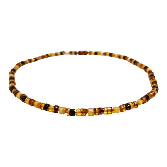 Amber Bead Necklace ' Whispers' . Natural - Multicolor - Jewelry - Baltic Mystery | Amber Jewelry