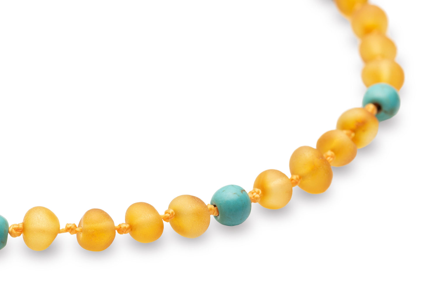 Raw Honey - Turquoise - Baltic Mystery | Amber Jewelry